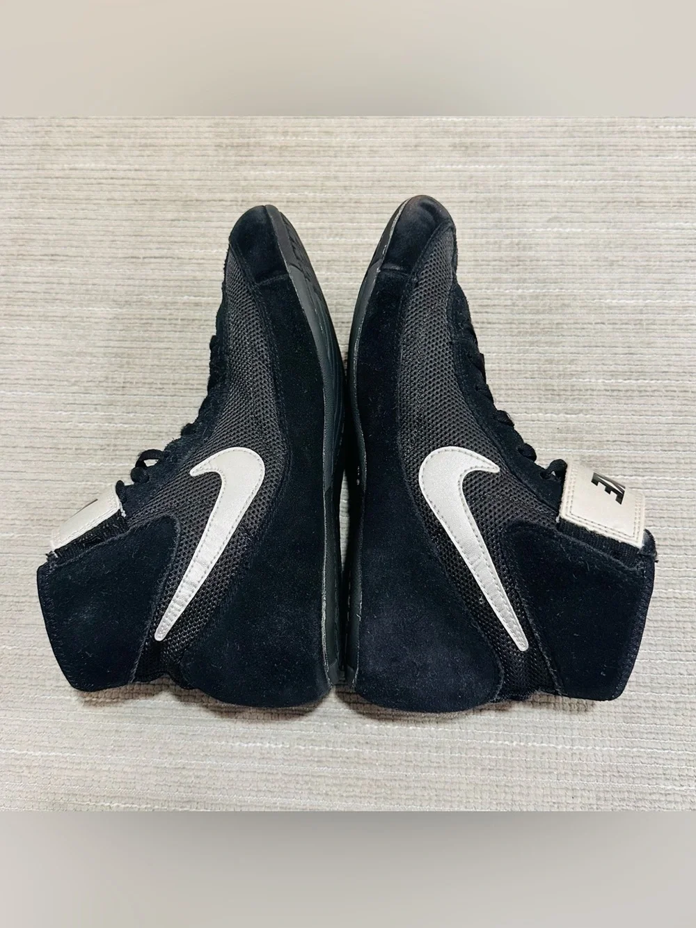 Nike Speedsweep VII Mens Size 7,5 Black And Silver 366683-004